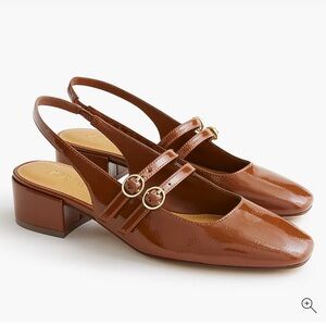 J. Crew Slingback Mary Jane Heels